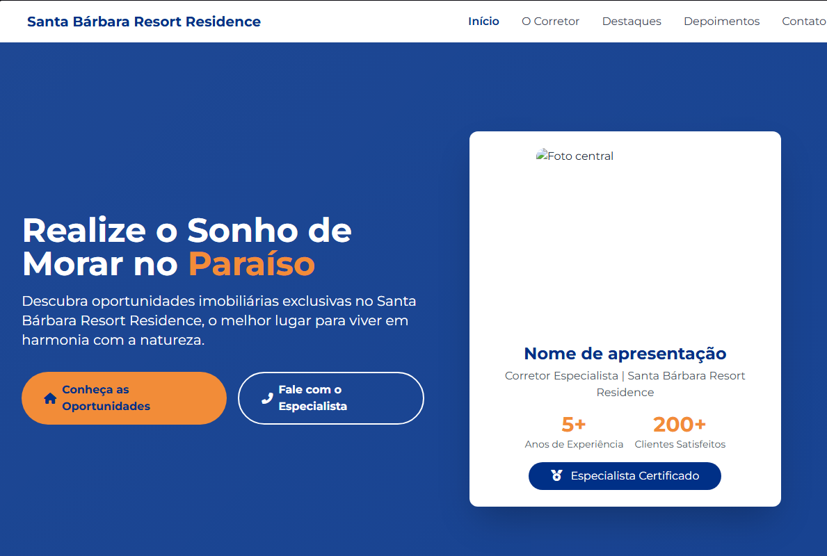 Santa Bárbara Resort Screenshot 1